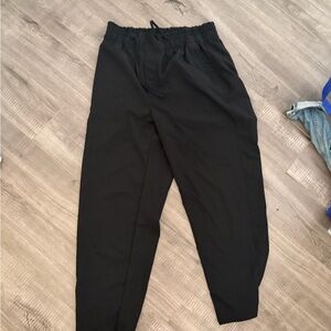 Old Navy Active Flowy Black Drawstring Pants